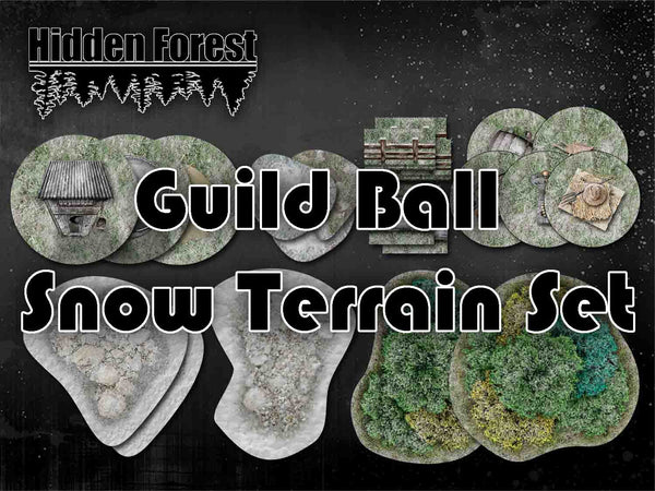 HiddenForest Field Ball  Snow Terrain Set