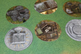 (Plastic) HiddenForest Scenario Elements Pack for Warmachine and Hordes (Zones, Flags, Objectives)