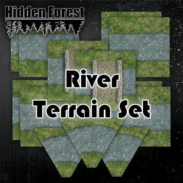 Rivers Terrain Set (water)
