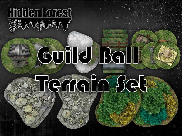 HiddenForest Field Ball Terrain Set