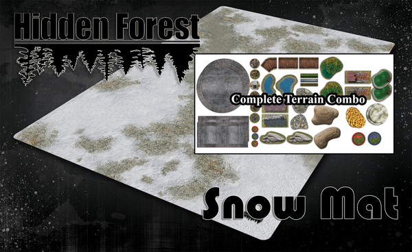 <h3><strong><span style="text-decoration: underline;">*Up to 24% Bundle Savings*</span></strong></h3>HiddenForest Snow Mat Complete Terrain Bundle