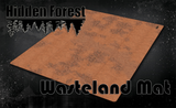HiddenForest Wasteland Terrain Mat for Warhammer